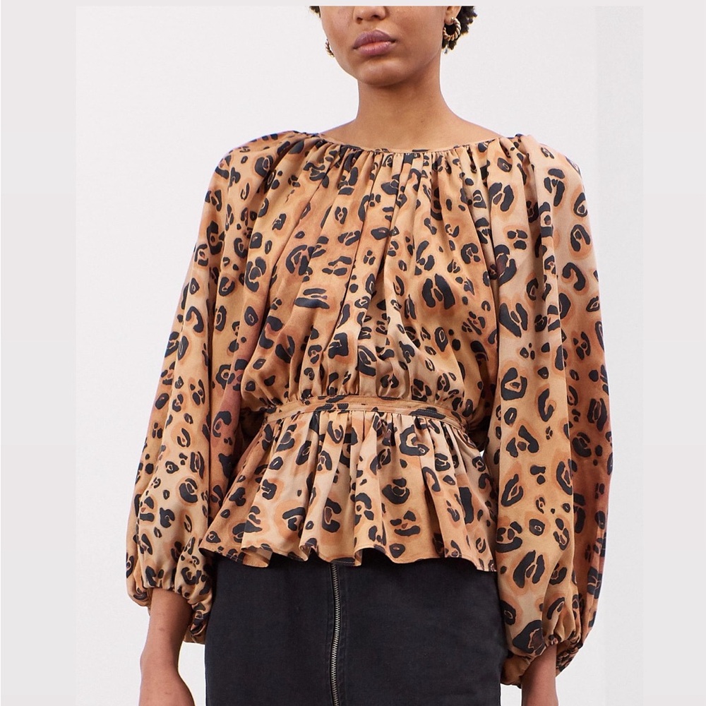 Mara Hoffman’s animal print top Size: S | US 4